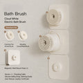 Glide & Scrub Automatic Rotating Shower Body Scrubber