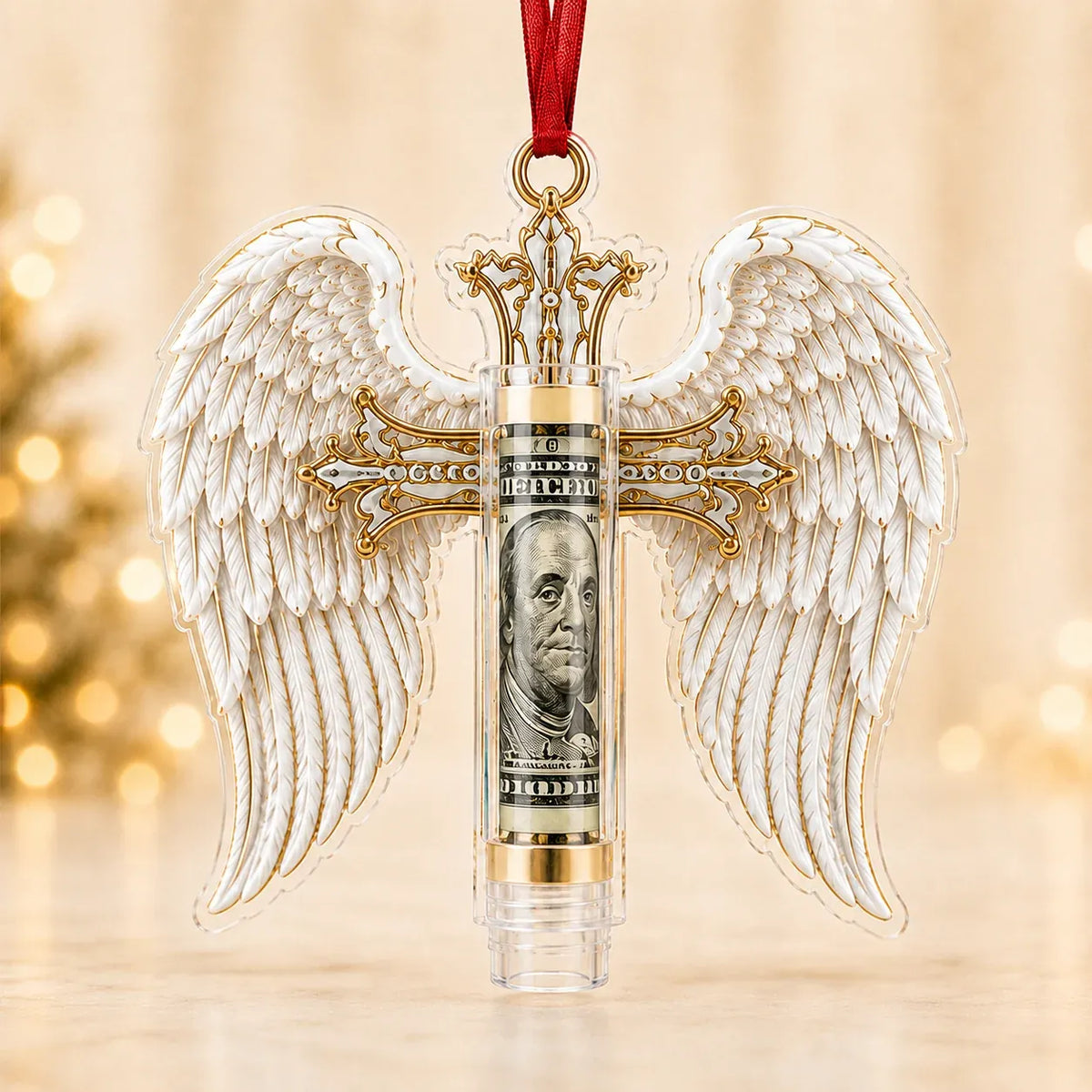 Christmas Cash Holder Ornament — Turn Cash Into a Christmas Surprise