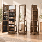 One Spin Away Full Length Jewelry Cabinet