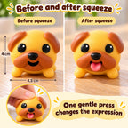 Tongue Out Puppy Squishy Toy