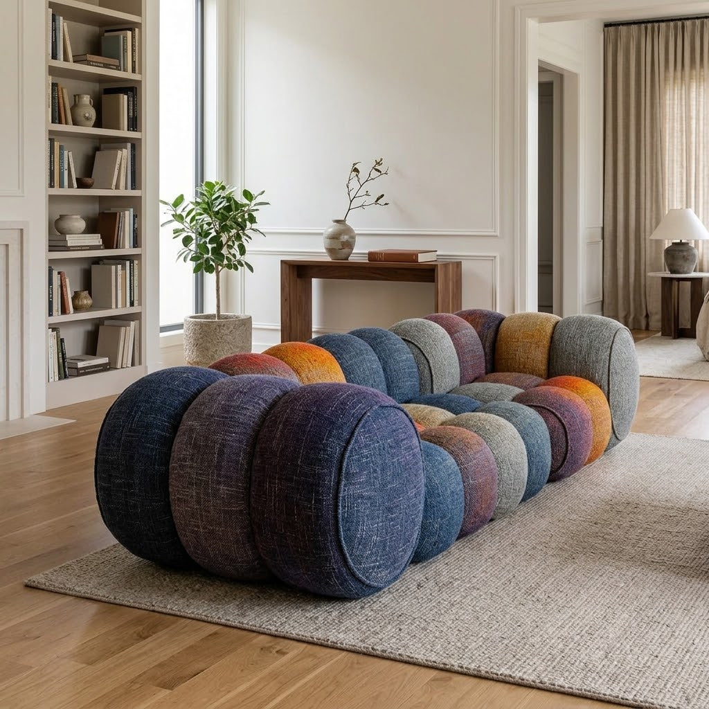 Color Stack Modular Lounge Sofa