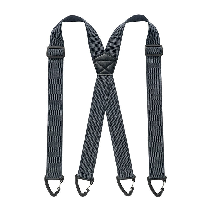 Men's Belt Loop Suspenders - Adjustable Hook Suspenders with 1.5 Inch Straps