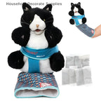 Cats Puppet Wrestler Cat Wrestling Toy Puppet Interactive Hand Puppet With Tough Padding Creative Home Pet Boredom-Busting Toys
