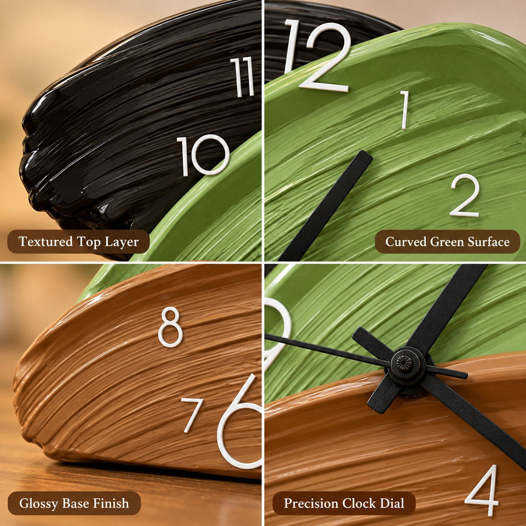 Time in Color Abstract Clock