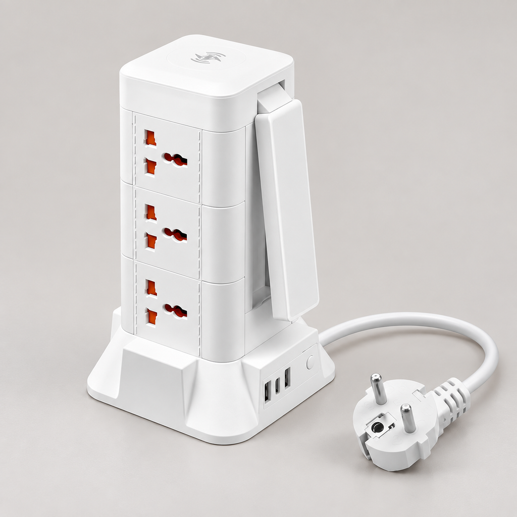 Desk Hero Lamp and Charging Tower