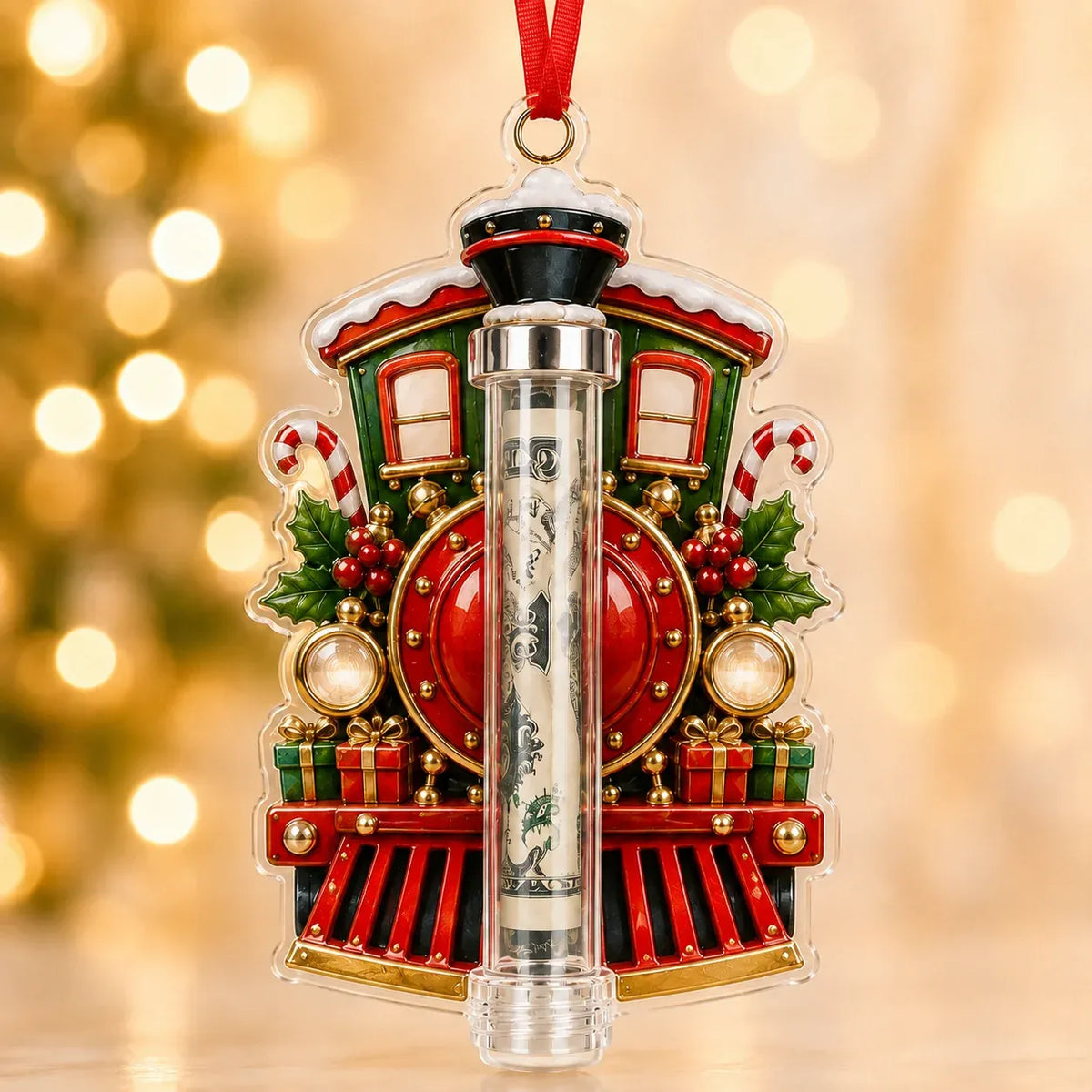 Christmas Cash Holder Ornament — Turn Cash Into a Christmas Surprise