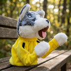 Heavyweight Husky Boxing Plush Hand Puppet