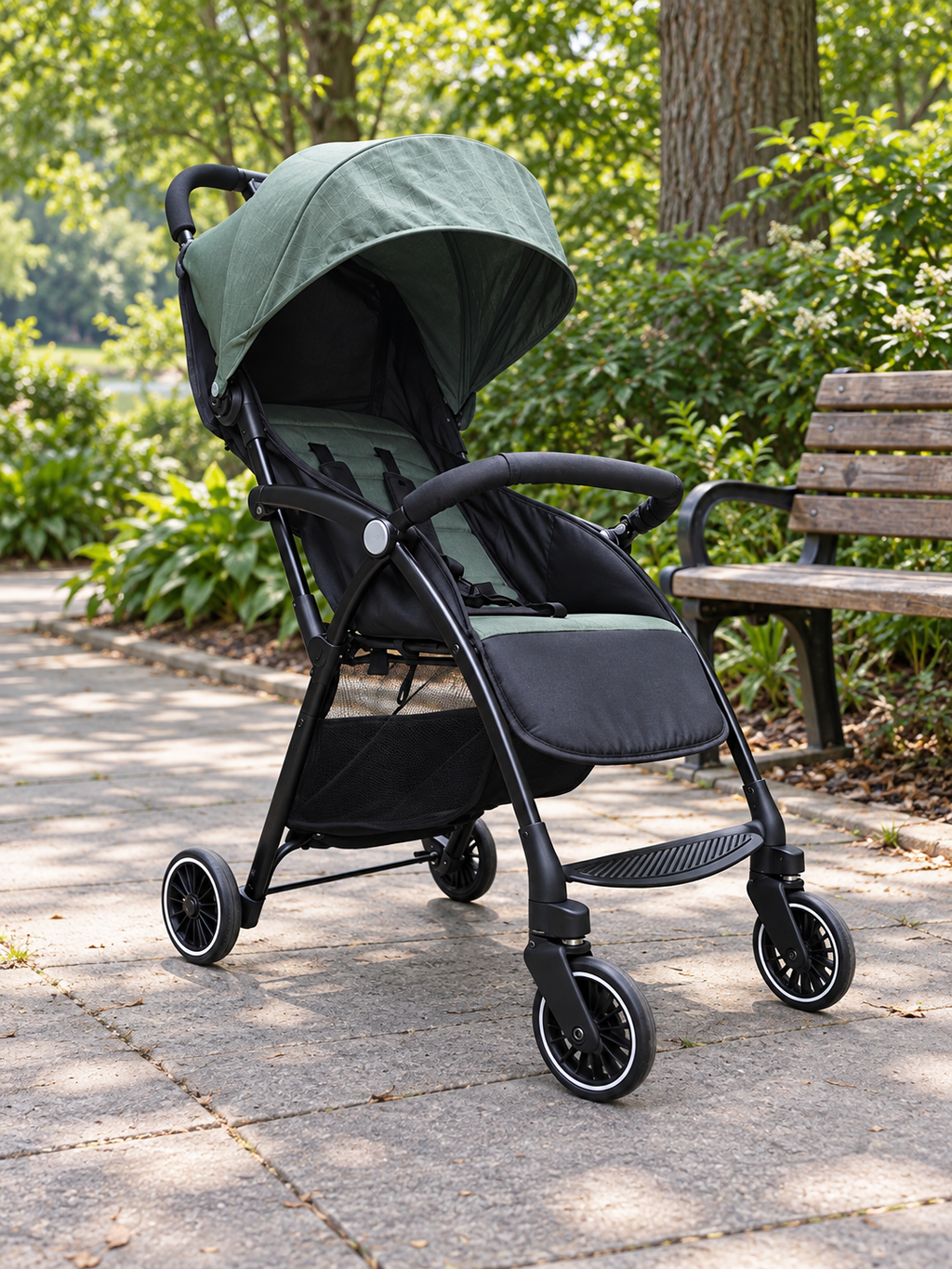 Easy Errand Lightweight Reclining Baby Stroller
