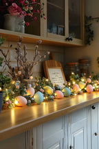 Lighted Easter Egg Garland