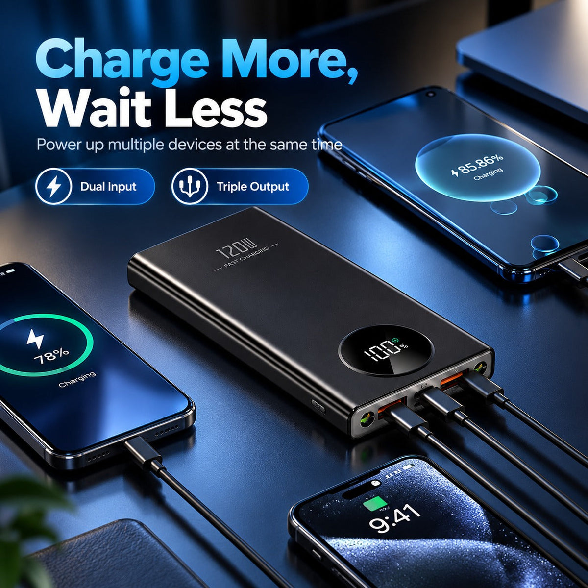 High Capacity Quick Charge Laptop Powerbank