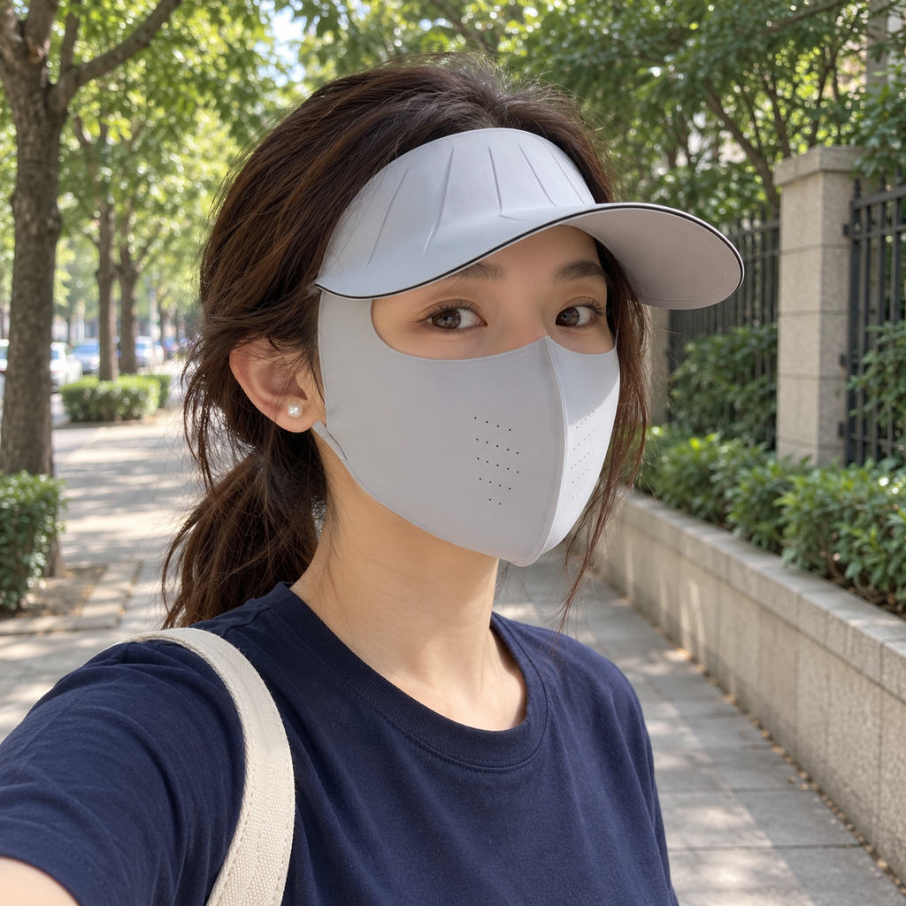 Sun Protection Visor Face Mask