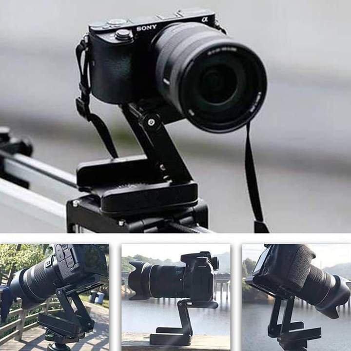 Flexible Camera Tripod - Compact Folding  Bracket Mount Fits Most DSLR Camera