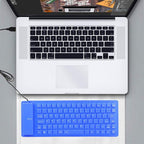 Foldable Silicone Keyboard For PC Tablet Laptop