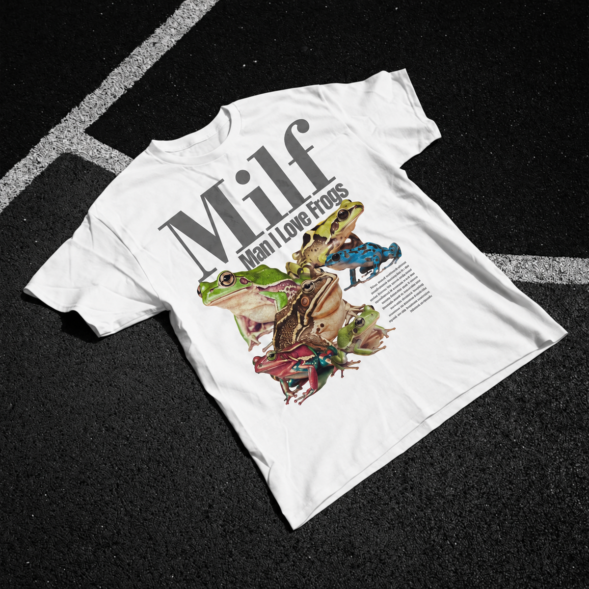 I Love Frogs Funny T-Shirt