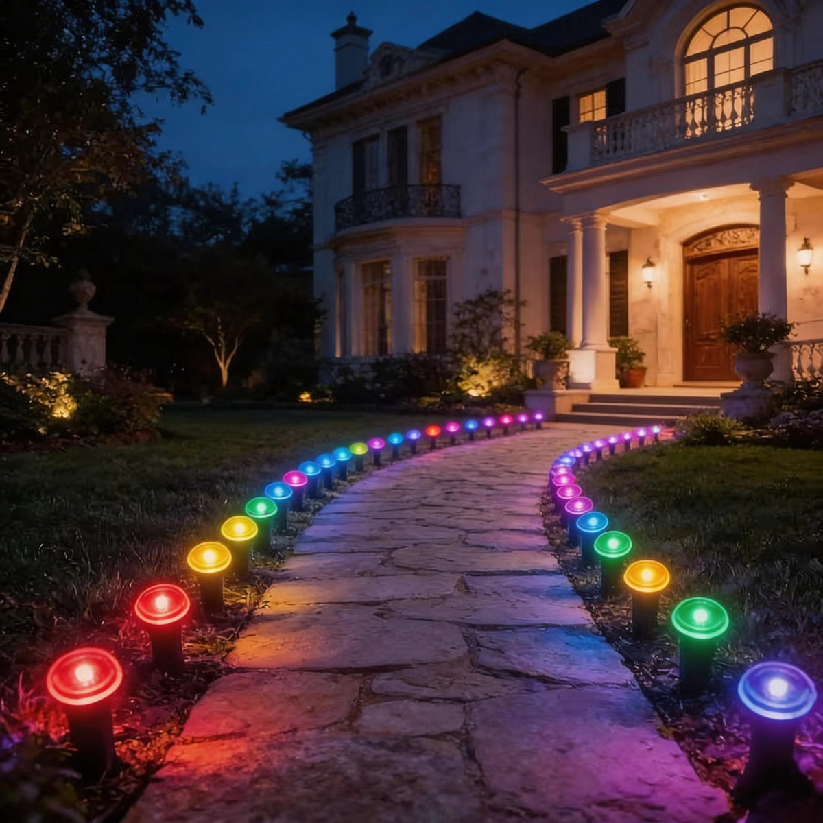 Solar Bubble Pathway Lights