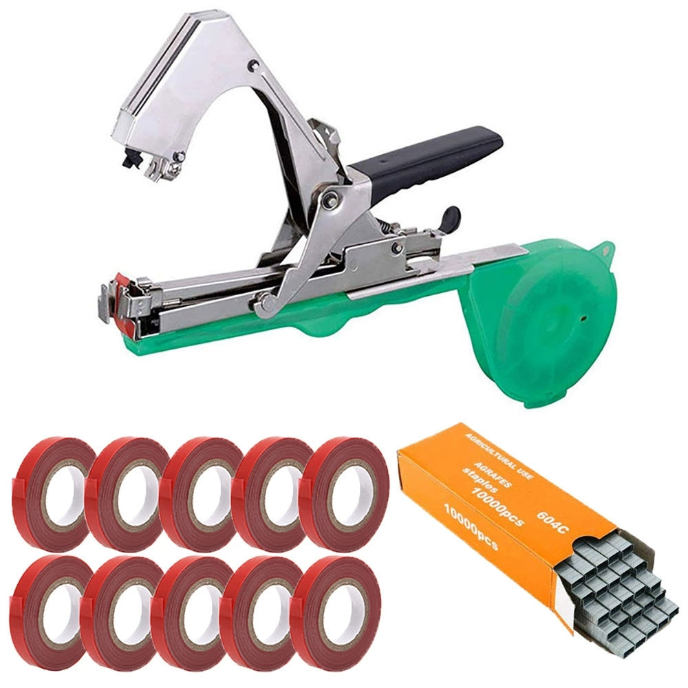 Plant Tying Tool Garden Tapener for Tomatoes, Vines & Vegetable Plants
