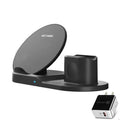 Fast Wireless Charger Dock Stand - 3 in 1  Multi-Function Charging Station