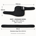Adjustable Heated Knee Wrap