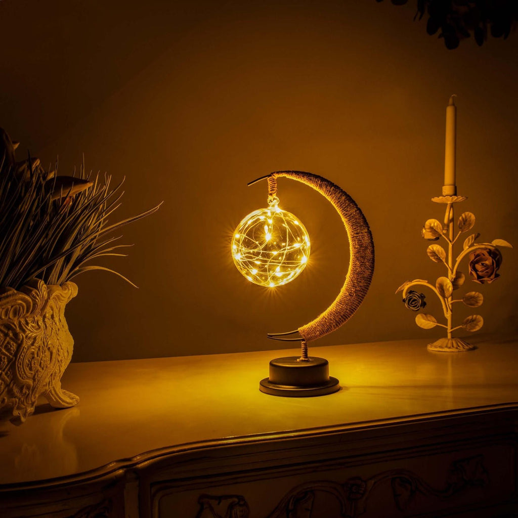 LED Crescent Moon Night Light