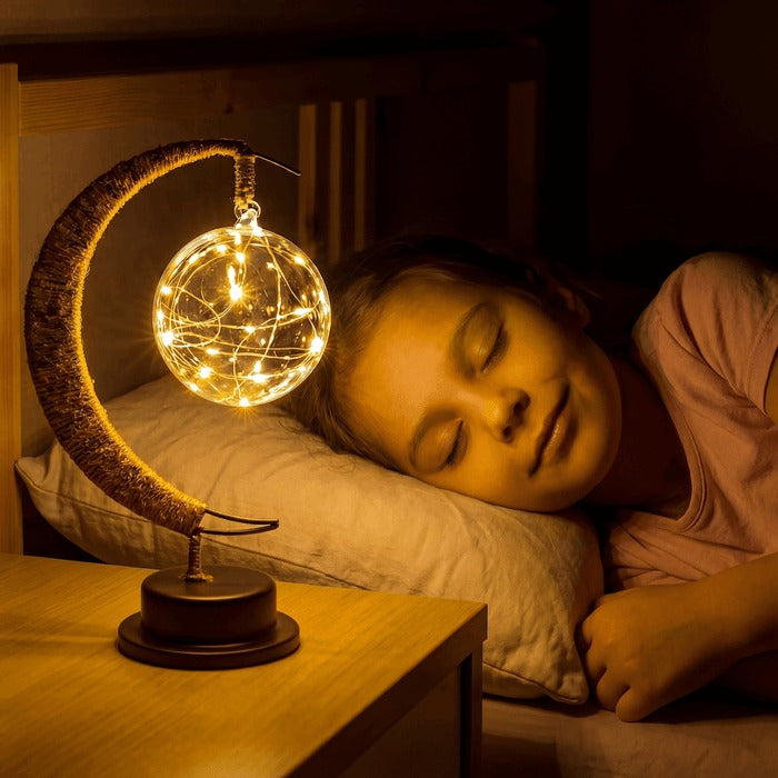 LED Crescent Moon Night Light