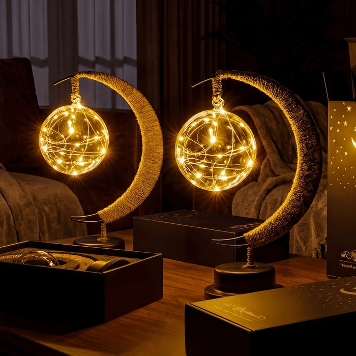LED Crescent Moon Night Light
