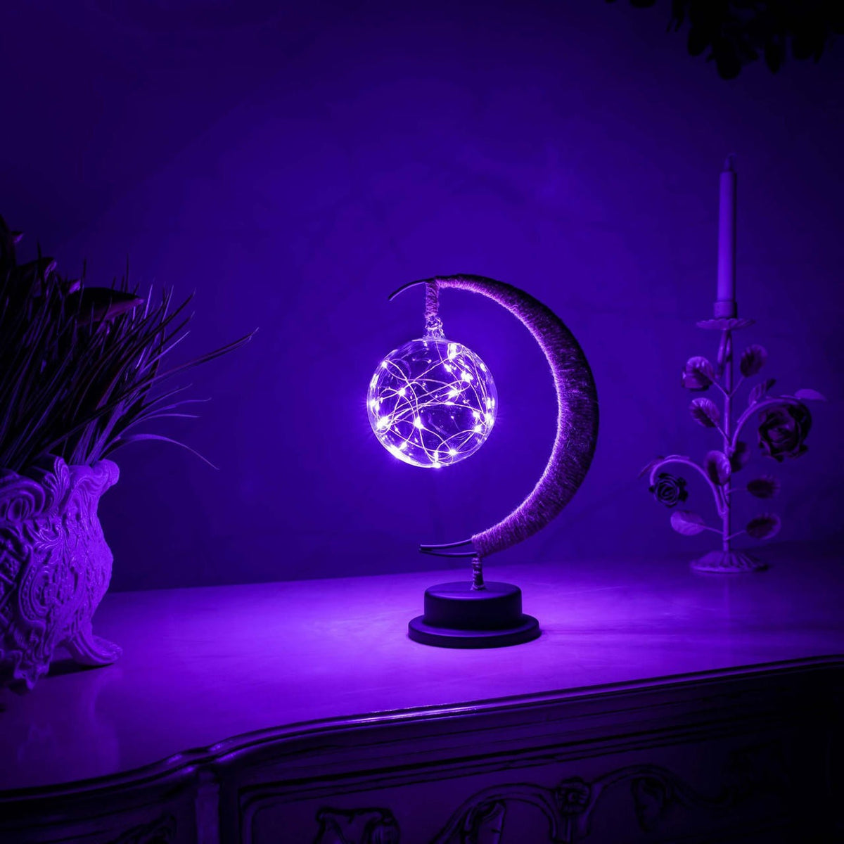 LED Crescent Moon Night Light