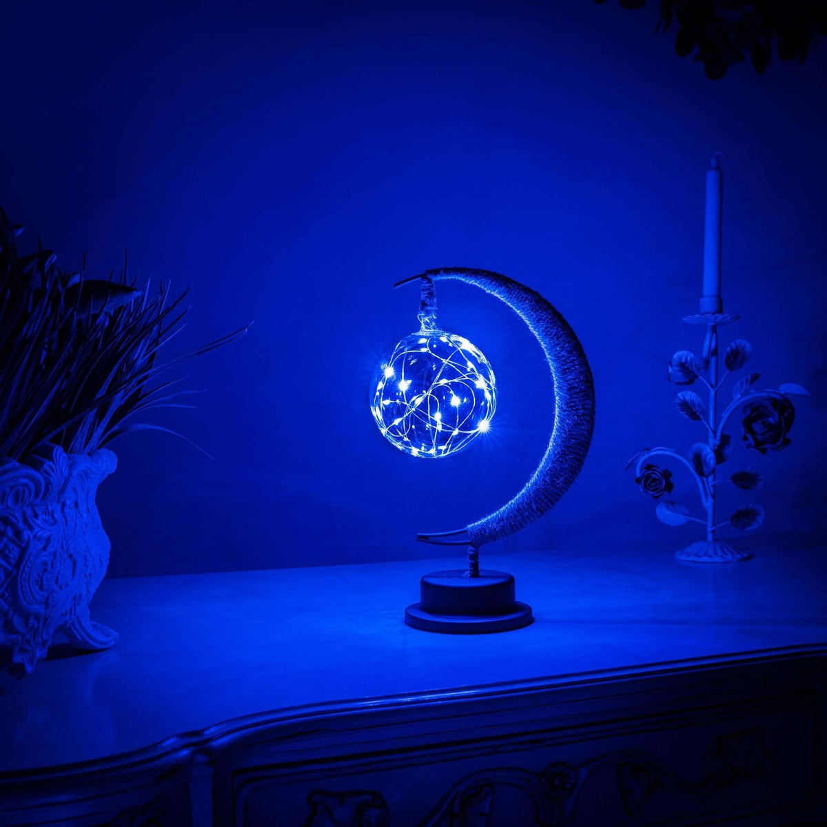 LED Crescent Moon Night Light