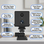 Wide Angle Wireless Mini Security Camera