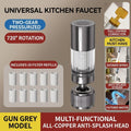Multi-Angle Swivel Faucet Filter Adapter