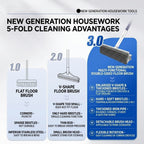 Rotating Head Deep Corner Cleaning Brush