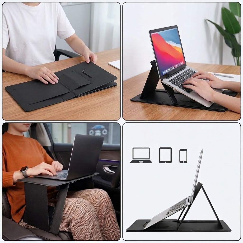 Anywhere Office Bed Desk Foldable Laptop Stand