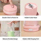Fruit Rush Portable Electric Blender Juicer Bottle