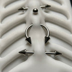 Gothic Ribcage Pierced Phone Case