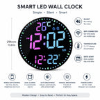 Neon Pulse Smart RGB Multifunctional Wall Clock