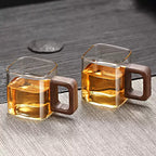 Fresh Brew Minimalist Glass Mug