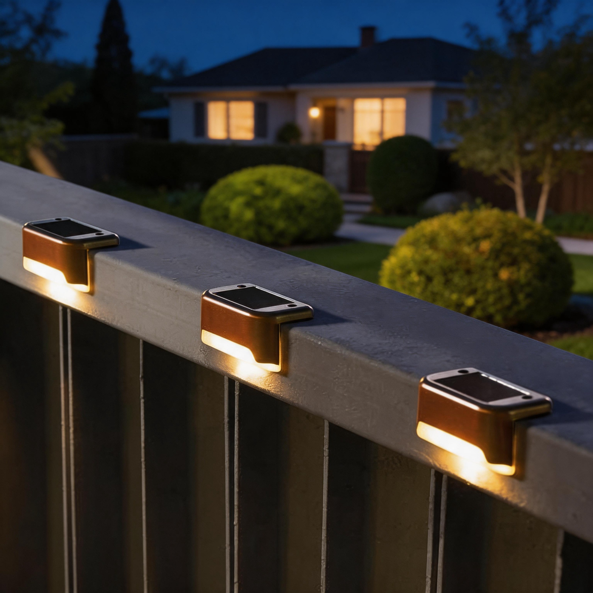 Solar LED Deck and Step Lights