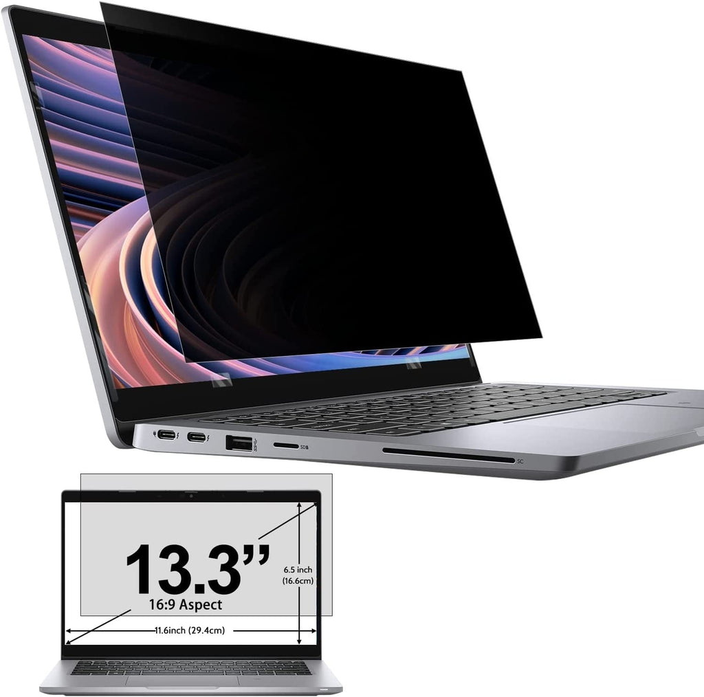 Laptop Privacy Screen Protector - 13/ 14/ 15.6/  17/18.5  inch Compatible with Hp/ Dell/ Acer/ Lenovo/ ThinkPad/ Samsung/ Asus/ Sony Thickness 0.43mm+-0.03mm
