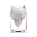 LED Wolf Head Desktop Air Humidifier – USB Rechargeable Cool Mist Diffuser with Large Capacity for Home and Bedroom Bliss