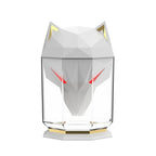 LED Wolf Head Desktop Air Humidifier – USB Rechargeable Cool Mist Diffuser with Large Capacity for Home and Bedroom Bliss