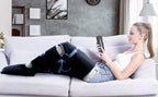 Full-Leg Air Compression Massager Wrap with Knee Heat