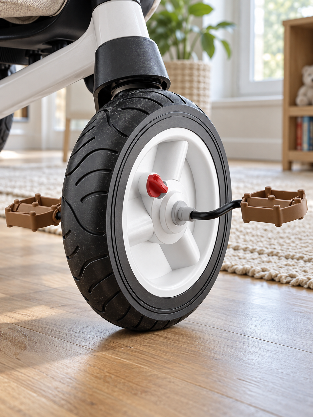Little Pedaler Swivel Seat Stroller Tricycle
