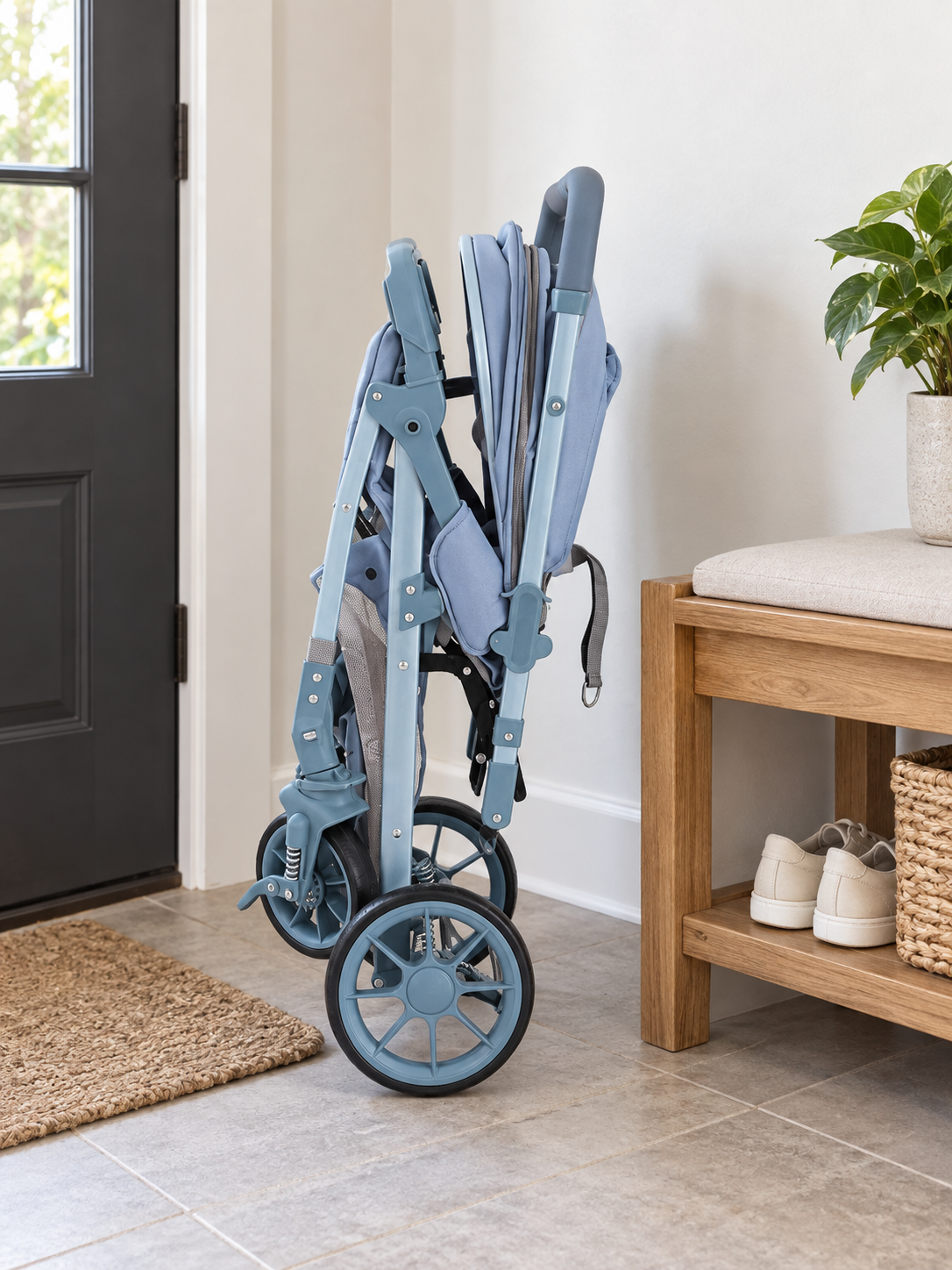 Meadow Ride Reversible Folding Baby Stroller