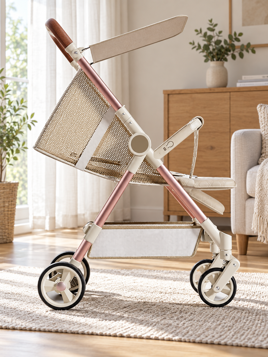 Melody Ride Folding Baby Stroller with Music and Lights