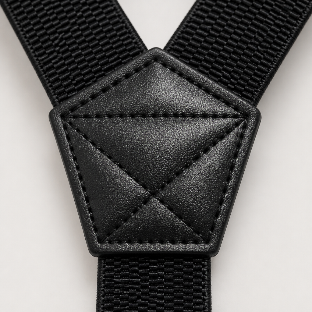 Men's Belt Loop Suspenders - Adjustable Hook Suspenders with 1.5 Inch Straps