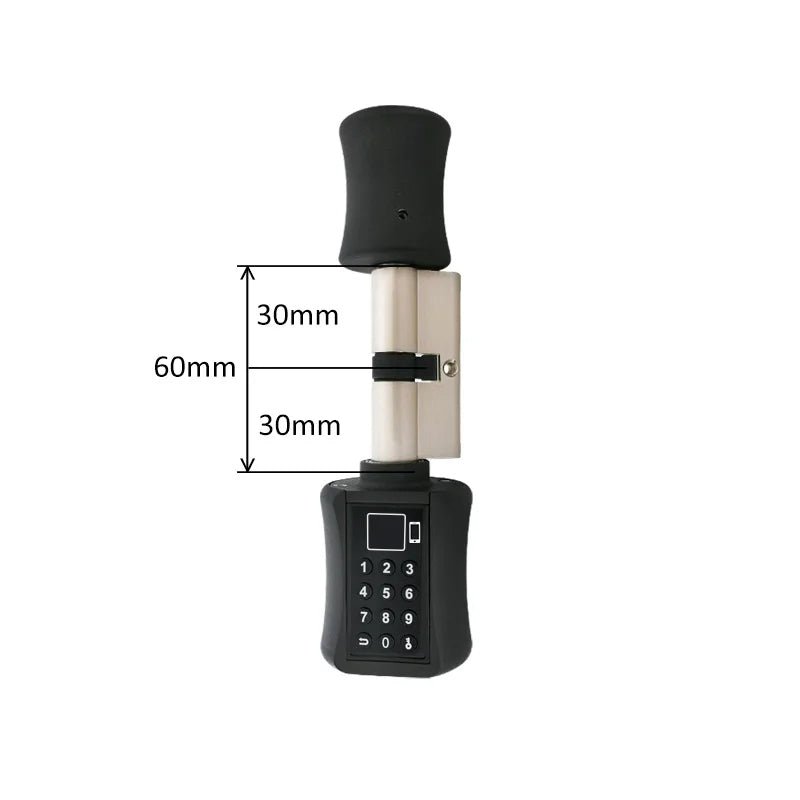 Multi-functional Biometric Cylinder Smart Door Lock