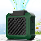Multifunction Portable Rechargeable Waist & Neck Fan - Personal Wearable Fan for Outdoor, Working and Camping Trip
