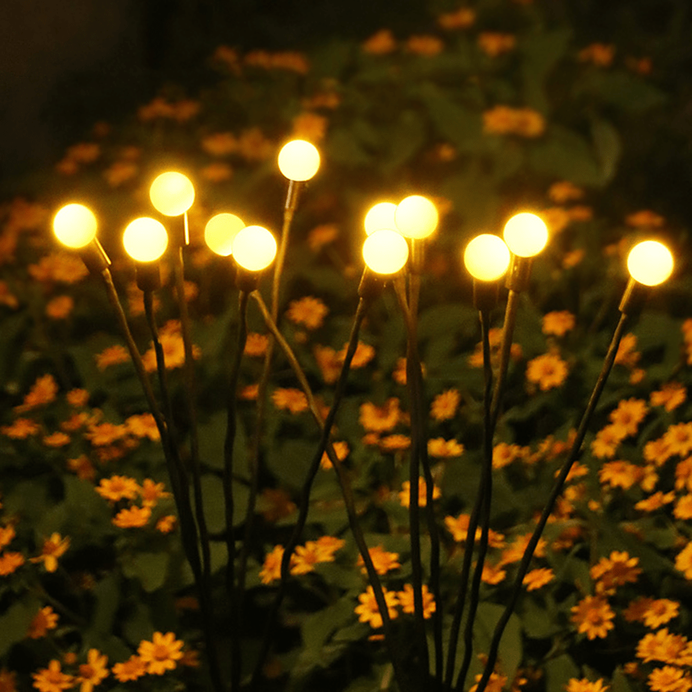 4-Pack Solar Firefly Garden Lights – IP65 Outdoor Lights