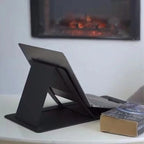 Paper-Thin Folding Laptop Riser - Portable Sit-Stand Desk for Desk, Bed and Lap