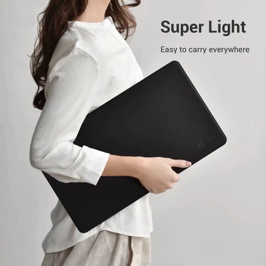 Paper-Thin Folding Laptop Riser - Portable Sit-Stand Desk for Desk, Bed and Lap