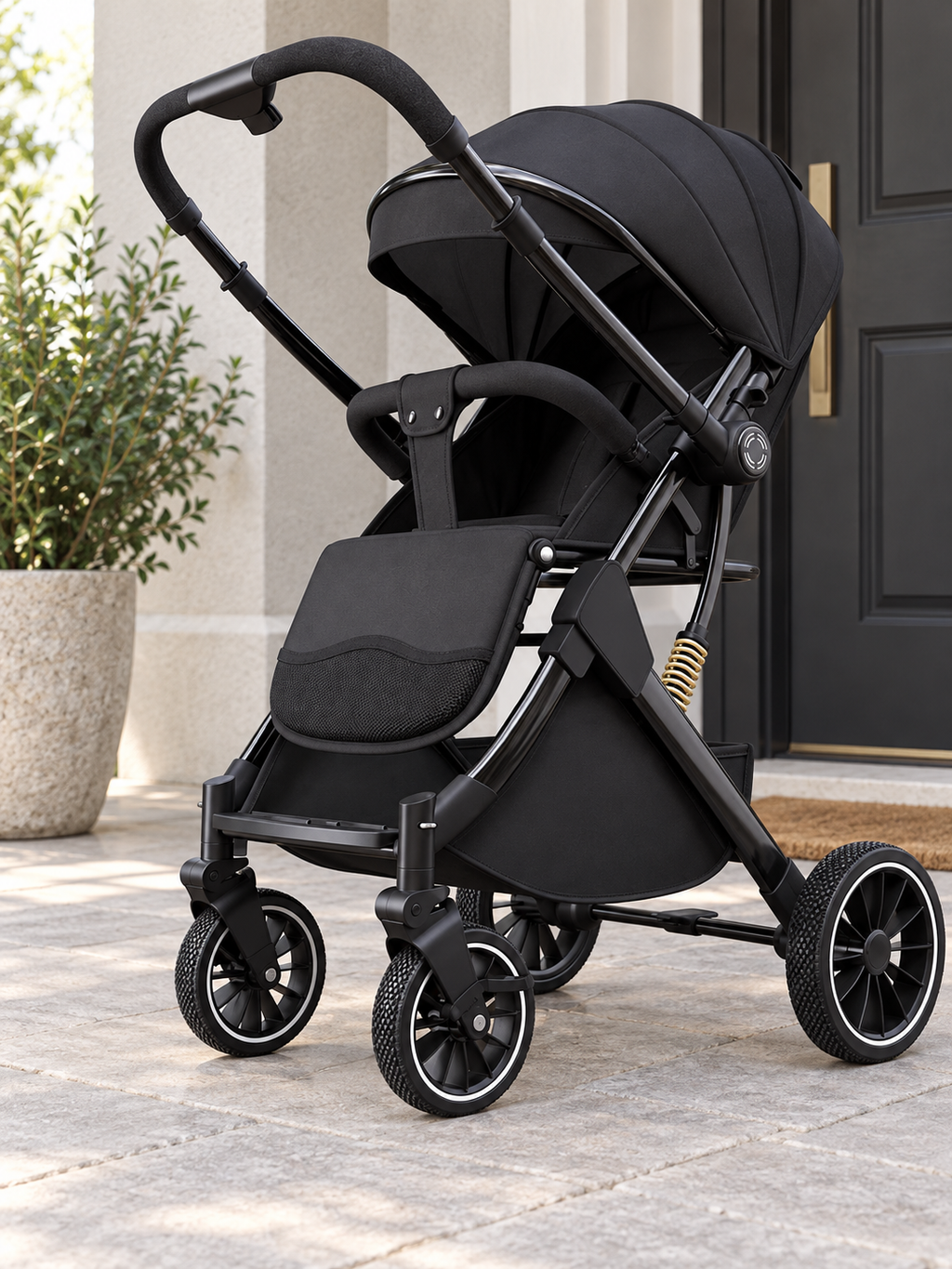 Park Ramble One-Hand Folding Reversible Baby Stroller
